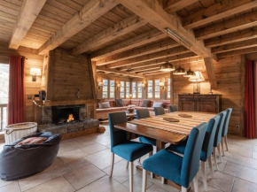 Chalet pour 8 avec cheminée, proche des pistes, WiFi, garage, non fumeur - FR-1-304-110